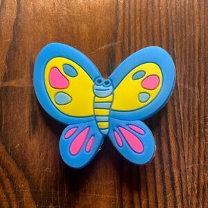 Blue Butterfly Crocs shoe charm jibbitz